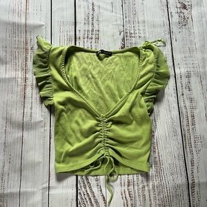 Zara’s Green Short Sleeve top